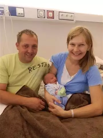 Piotruś, syn Anety i Mariusza Gleba z Kadzidła, urodził się 7 października o godz. 1.55. Ważył 3520 g, mierzył 58 cm.