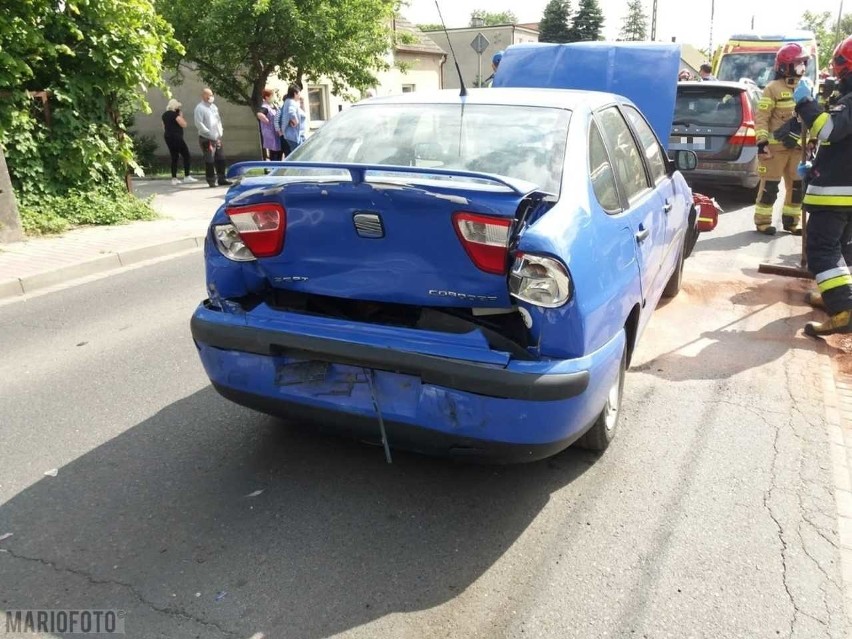 Wypadek na ul. Krzanowickiej w Opolu. Jedna osoba została...