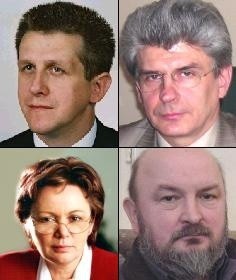 Dariusz Kłeczek, Krzysztof Martens, Krystyna Skowrońska, Jan Bury,