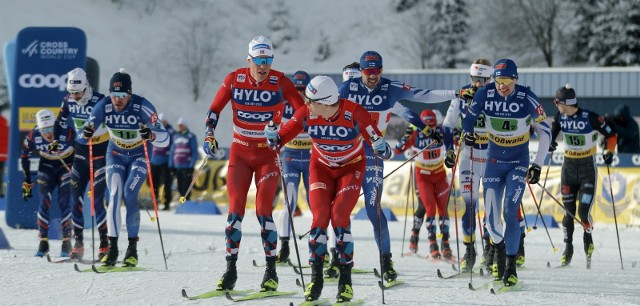 Triumfy Szwedek i Norwegów w biegach sztafetowych