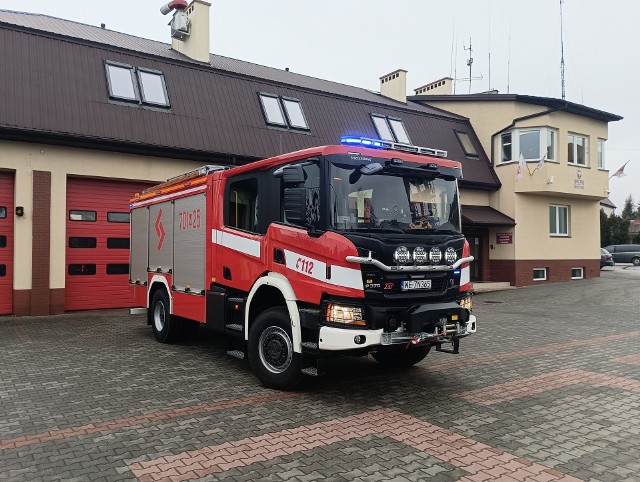 Nowy pojazd ratowniczo-gaśniczy zwoleńskiej straży pożarnej kosztował ponad 1,2 miliona złotych.
