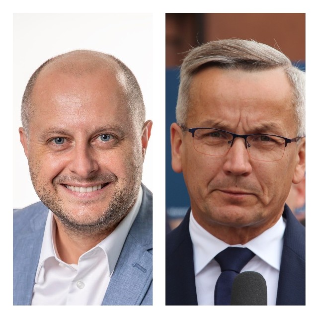 Michał Pierończyk i Krzystof Mejer w drugiej turze wyborów prezydenckich w Rudzie Śląskiej.Zobacz kolejne zdjęcia. Przesuwaj zdjęcia w prawo - naciśnij strzałkę lub przycisk NASTĘPNE