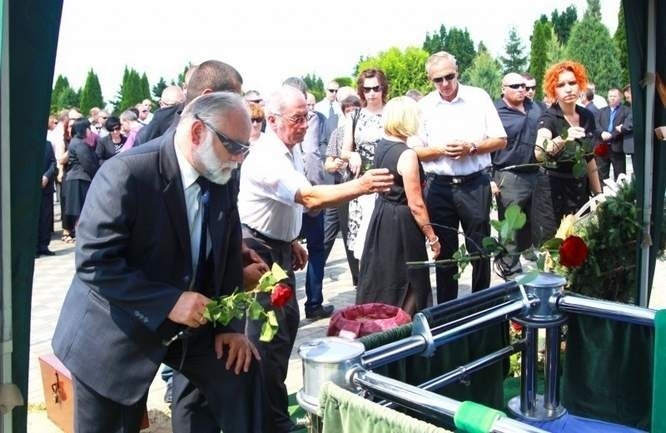 Pogrzeb Ryszarda Borowskiego - strażnika zamordowanego w...