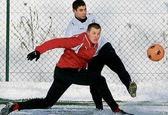 Widzew Łódź trening