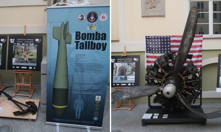 Można zobaczyć pozostałości bomby Tallboy w Szczecinie!...