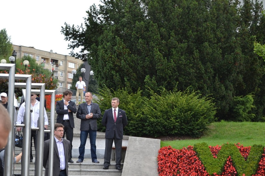 Jarosław Kaczyński w Rybniku