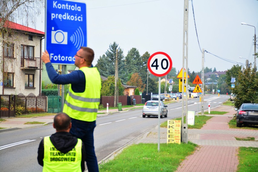 Nowe fotoradary sa obecnie montowane przy drogach. Ma ich...