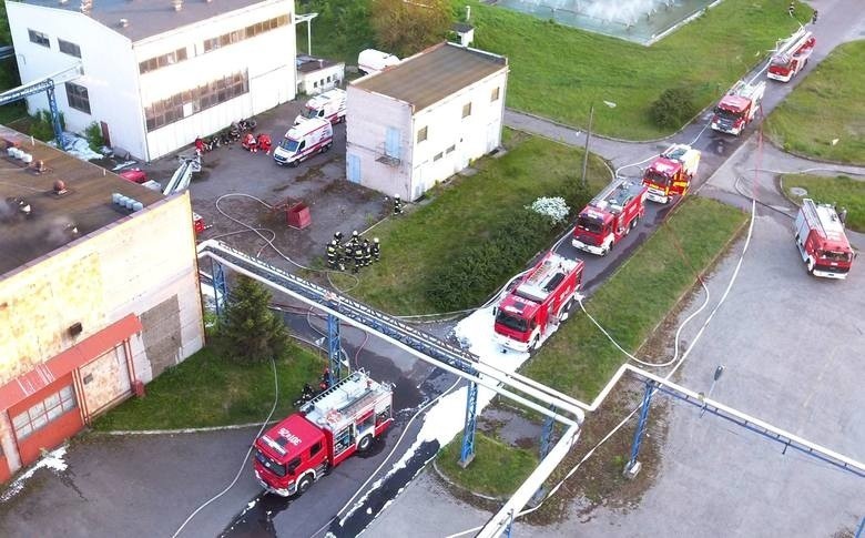 Tragiczny pożar na Dojlidach. Zginęło dwóch strażaków....