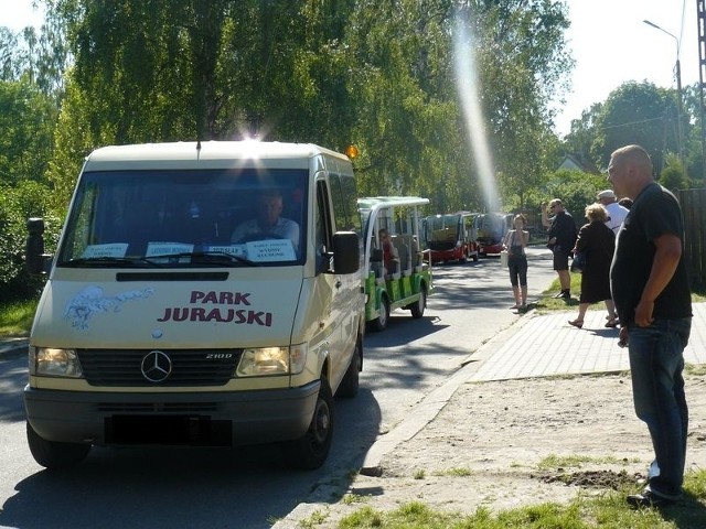 Ulica 10 Marca w Łebie. Być może tu powstanie parking dla busów.