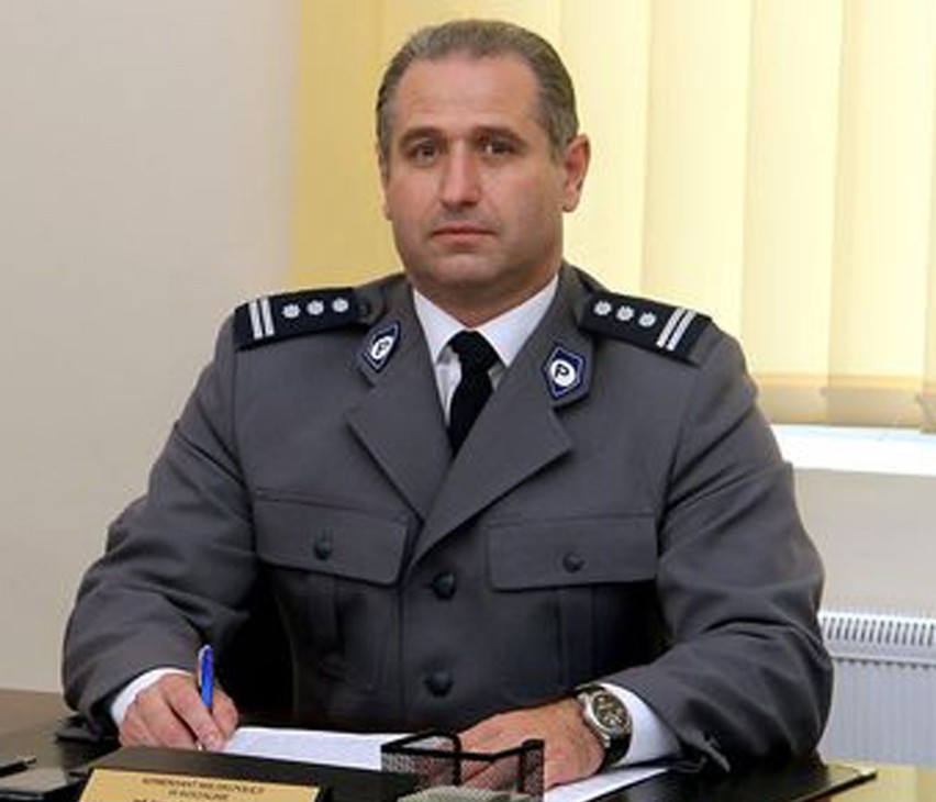 Insp. Krzysztof Sieląg, komendant koszalińskiej policji. Ma...