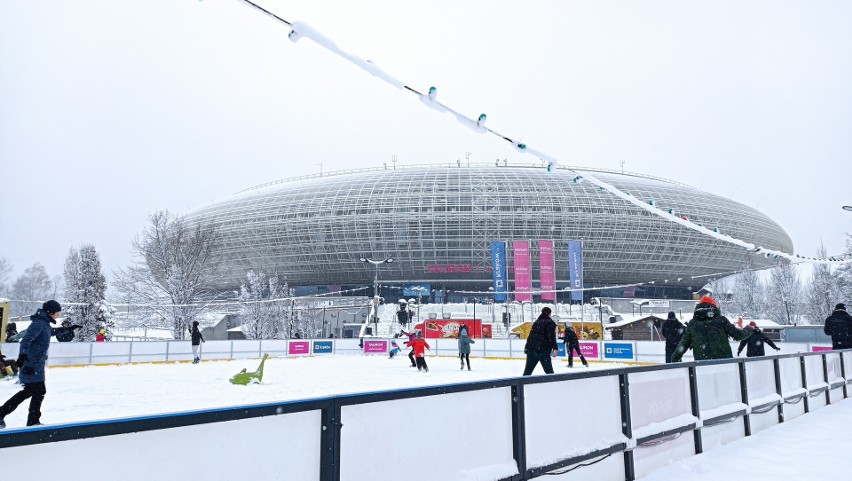 Lodowisko obok Tauron Areny Kraków zimą 2022/2023 ma działać...