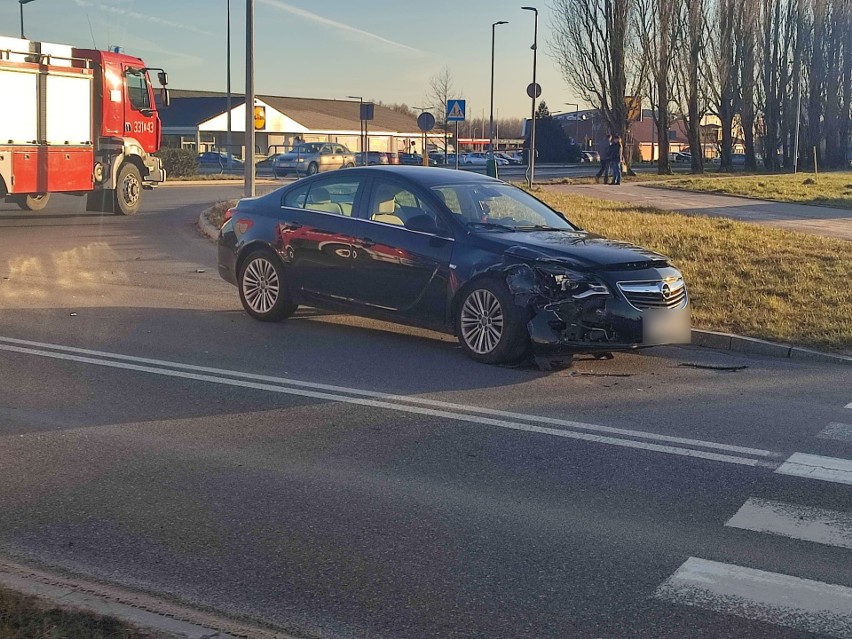 Na skrzyżowaniu ulic Śniadeckich, Bukowej i Tradycji w...