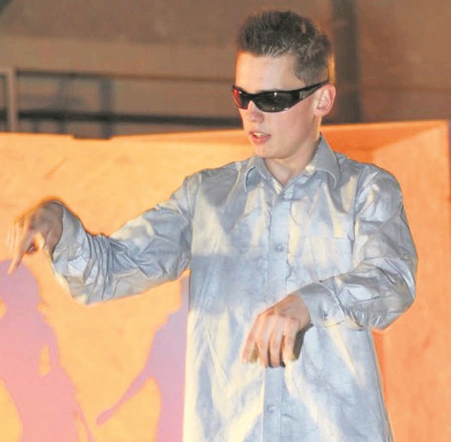 19-letni Damian D - Tron Murach wystąpił w finale programu "Got to dance. Tylko taniec"