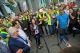 Protest przeciwko brakowi dialogu i kolesiostwu w JSW. Jest oficjalne stanowisko spółki