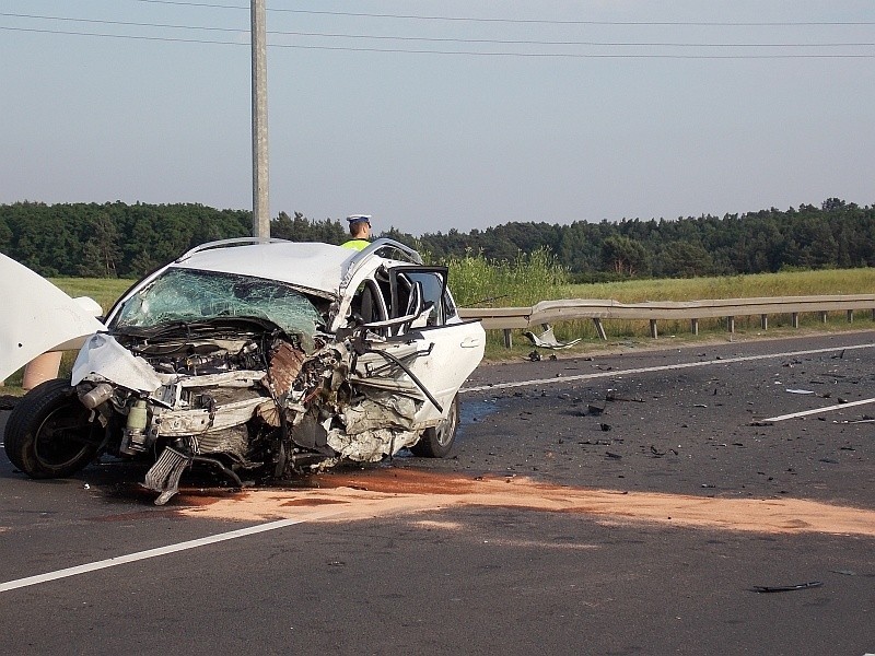 Wypadek na obwodnicy Gorzowa. Zginęły dwie osoby