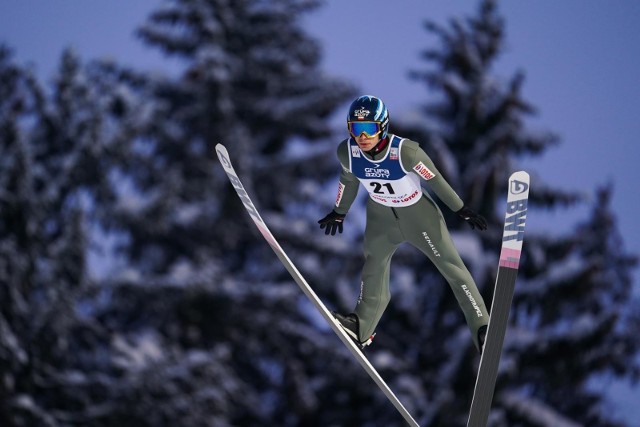 17.01.2021 zakopane,puchar swiata w skokach narciarskich,konkurs indywidualny,  nz jakub wolny,fot. andrzej banas / polska press