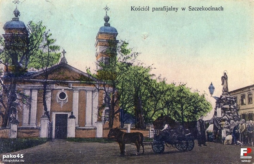 Kościół św. Bartłomieja w Szczekocinach. Zdjęcie wykonane w...