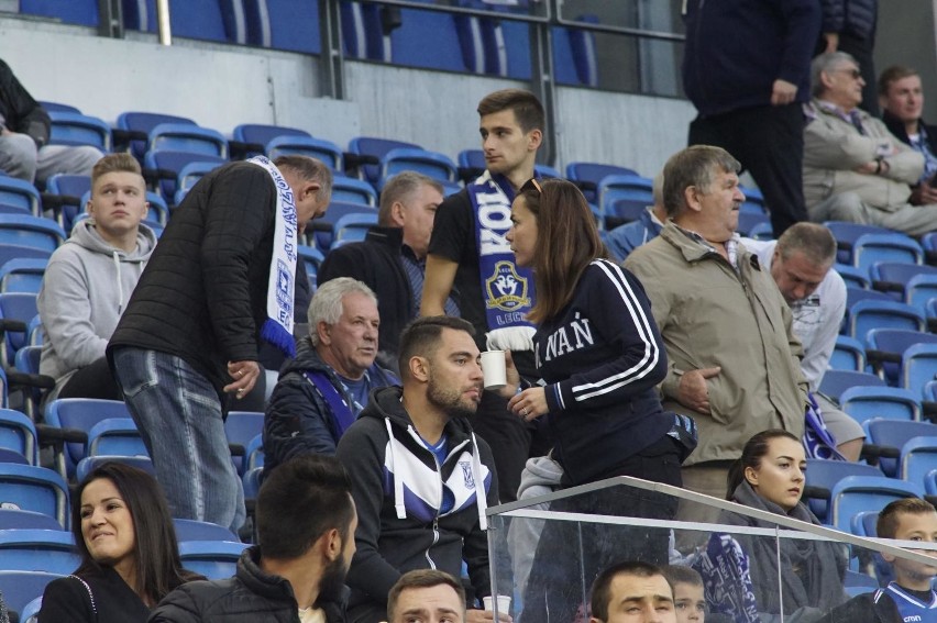 Mecz Lech Poznań - Miedź Legnica (2:1) obserwowało na żywo...