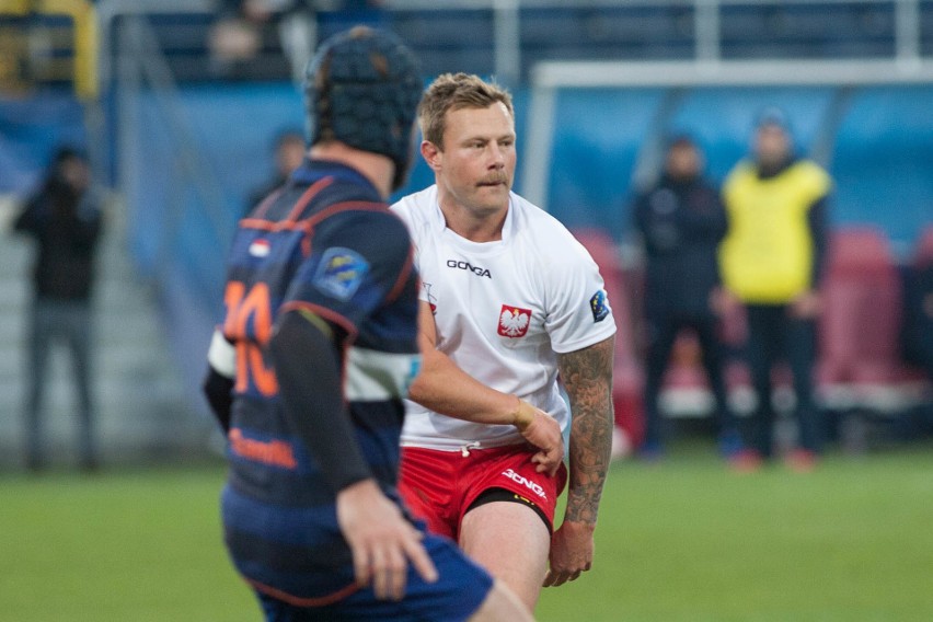 Rugby. Holendrzy nie mieli litości. Wysoka porażka Polaków na Arenie Lublin (ZDJĘCIA)