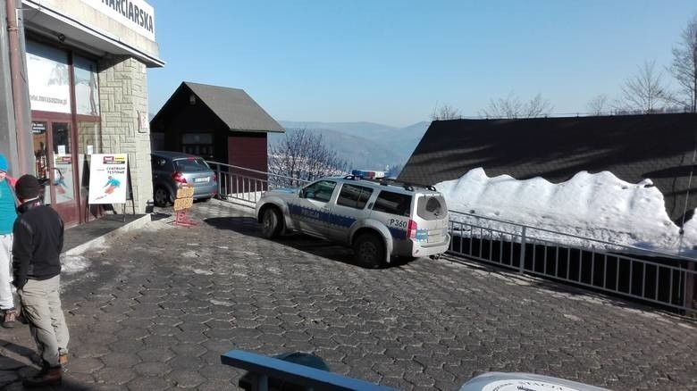 Wypadek na wyciągu narciarskim w Wiśle