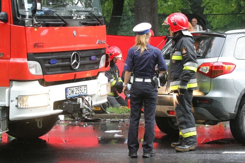 Wypadek na Mickiewicza. Zginęła młoda Ukrainka