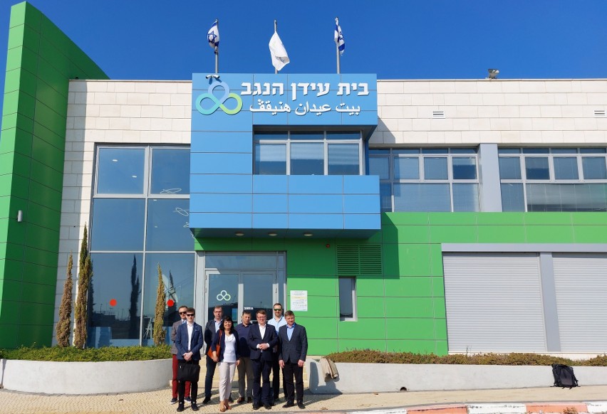 Wizyta w inkubatorze technologicznym InNegev w Izraelu