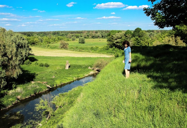 Na zdjęciu panorama widziana z dawnego grodziska w Gródku Nadbużnym. W sąsiedztwie tego miejsca za jakiś czas powstanie nowa wieża widokowa. Na pewno będzie bardzo popularna