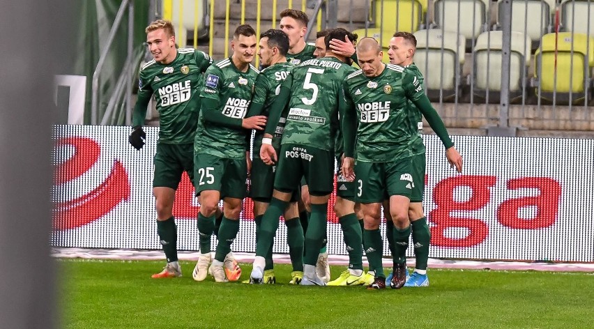 ŚLĄSK WROCŁAW - RAKÓW CZĘSTOCHOWA 1:0 (5.12.2020). Śląsk...