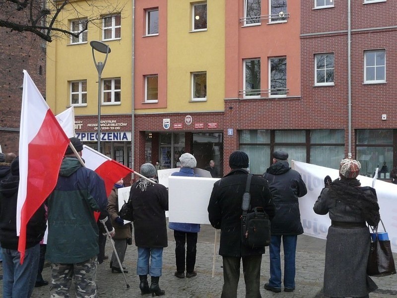 Protest w Stargardzie przeciwko fermie norek