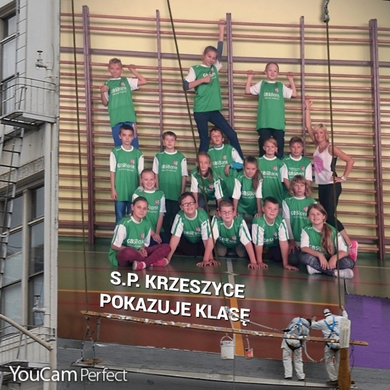 Klasa 5b, SP w Krzeszycach (wychowawca: Aleksandra Zawadzka)...