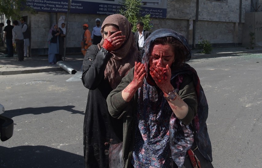 Efekty zamachu w Kabulu