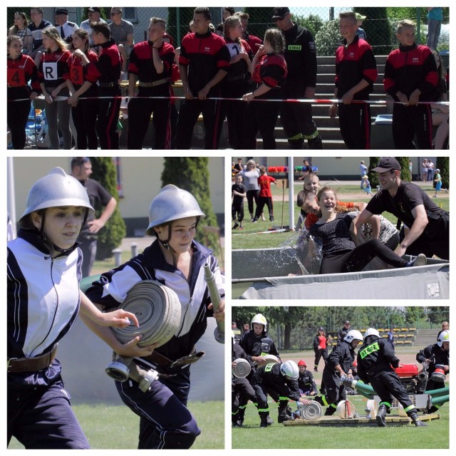 Wśród konkurencji z jakimi przyszło zmierzyć się strażakom - ochotnikom z gminy Grudziądz były m.in. tory przeszkód, sztafety oraz ćwiczenia bojowe.