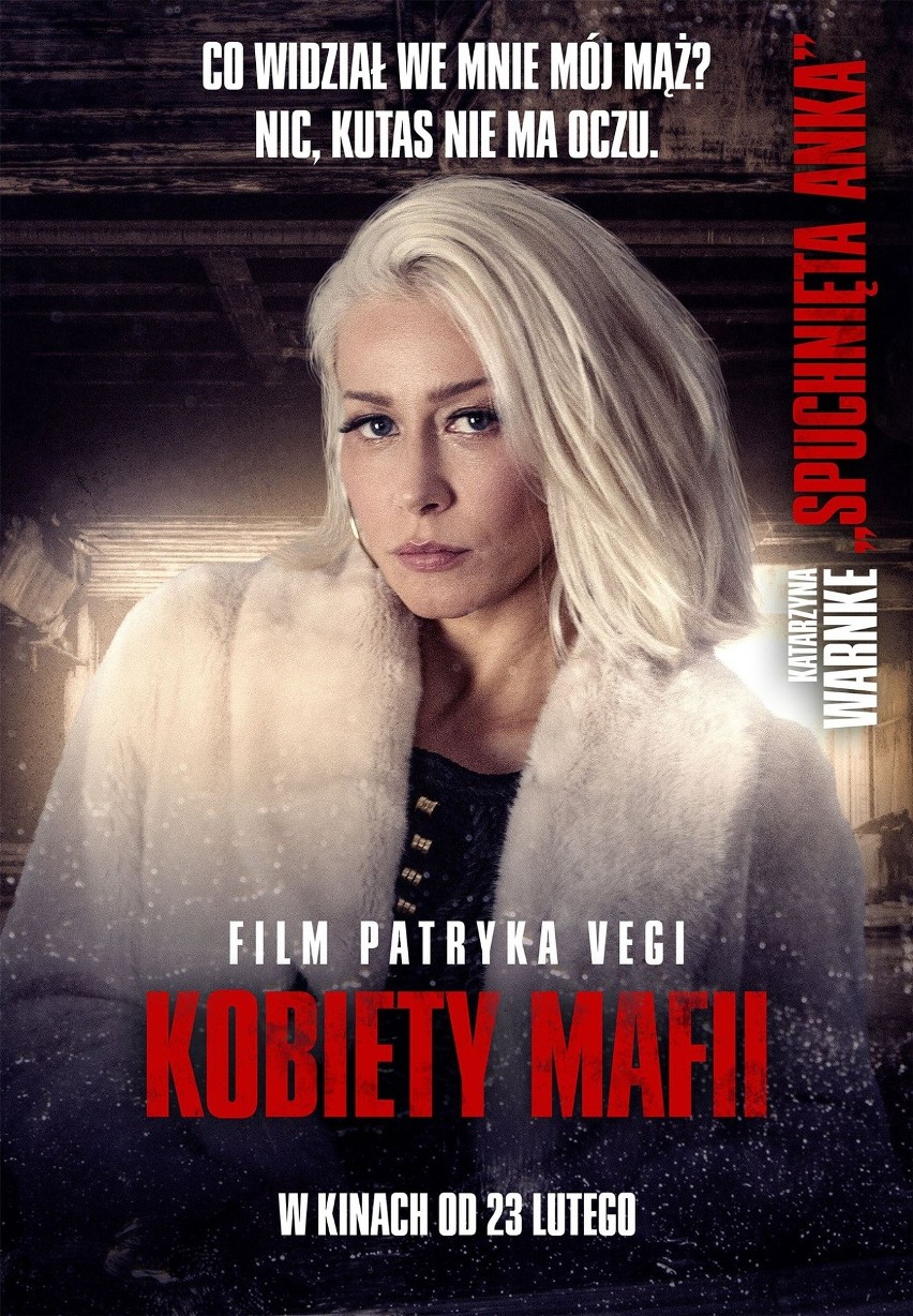 "Kobiety mafii". Mocne hasła na plakatach nowego filmu Patryka Vegi