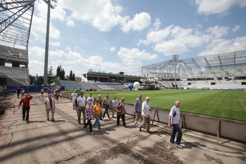 Zwiedzanie stadionu Górnika Zabrze