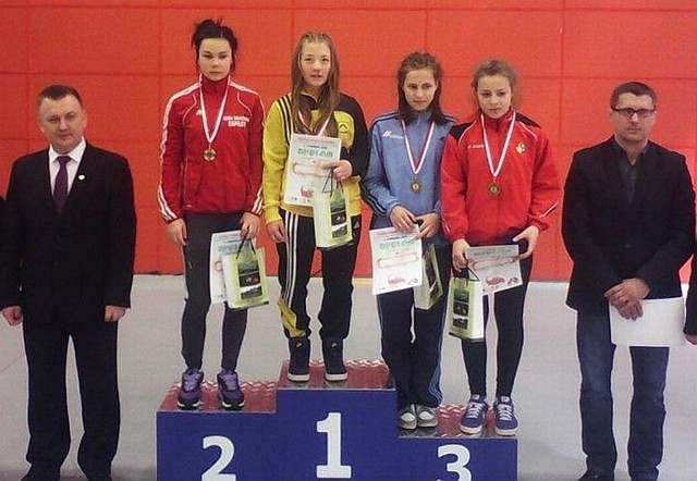 Alicja Czyżowicz na najwyższym podium.