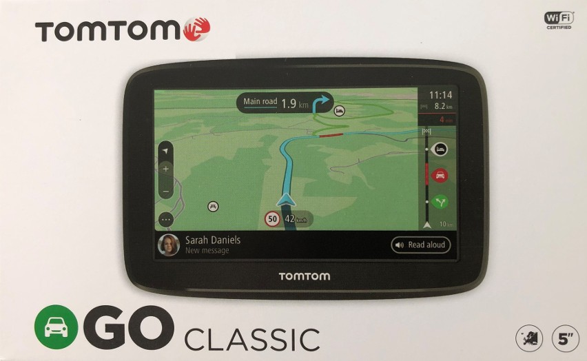 TomTom GO Classic 5" nie jest budżetową nawigacją. Nie jest...