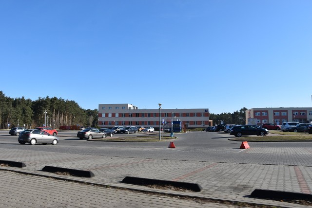 Parking szpitala w Grudziądzu ma kilkaset miejsc