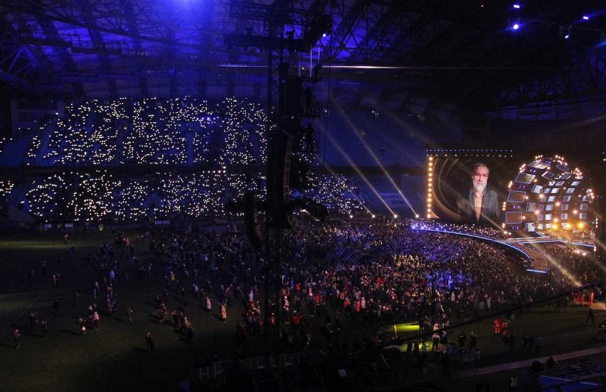 Koncert "Muzyka Wolności" na Stadionie Miejskim w Poznaniu...