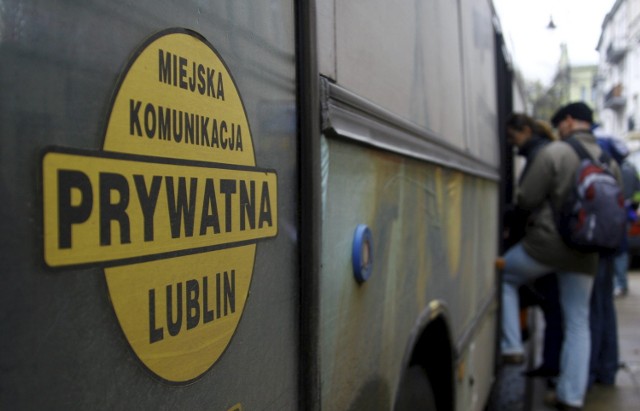 W listopadzie 1991 roku na ulicach Lublina pojawiły się pierwsze prywatne autobusy komunikacji miejskiej