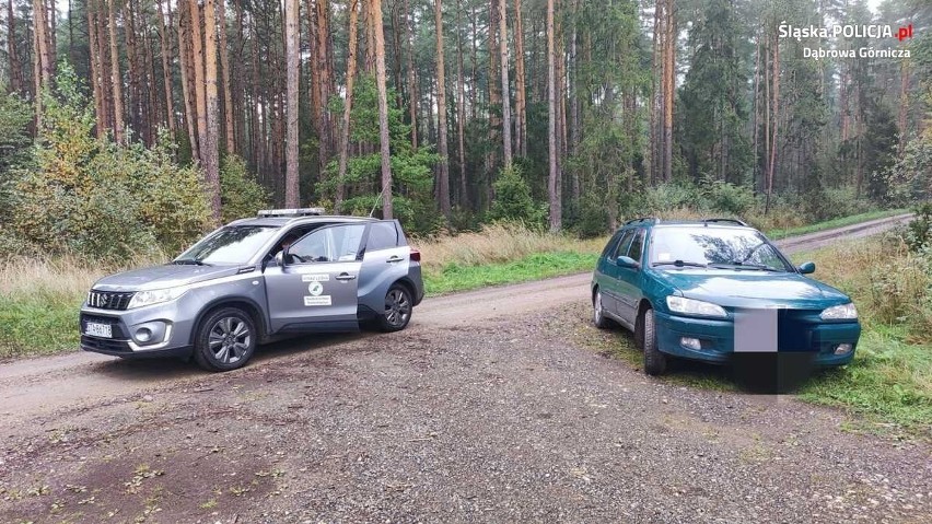 Policjanci i strażnicy leśni wspólnie kontrolują lasy w...