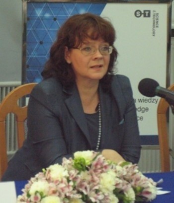 Prof. Barbara Kudrycka, minister nauki i szkolnictwa wyższego