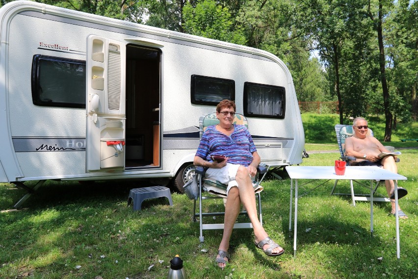 Camping Tramp położony jest zaledwie kilometr od starówki