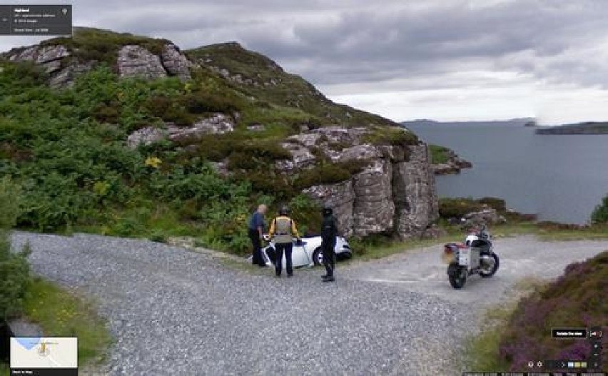 Najdziwniejsze zdjęcia Google Street View z całego świata