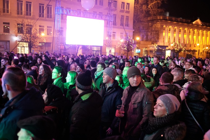 Sylwester 2017 w Poznaniu: Wielka impreza na placu Wolności
