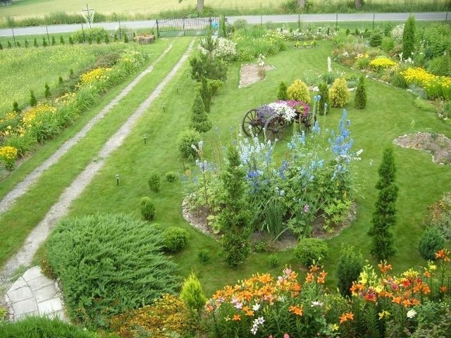 Ogród pani Iwony Sałęgi. Więcej zdjęć na www.lublin.naszemiasto.pl