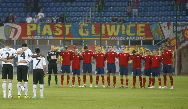 Zespół Piasta w pucharowym meczu z Legią zaprezentował się dobrze