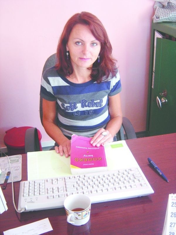 Ofiarami przemocy w rodzinie najczęściej są kobiety - mówi st. asp. Grażyna Kamińska, z łapskiego komisariatu.