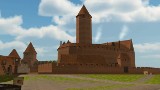 Jak wyglądał zamek krzyżacki w Toruniu? Wybierz się w wirtualną podróż w czasie po średniowiecznej budowli! [wizualizacje] 