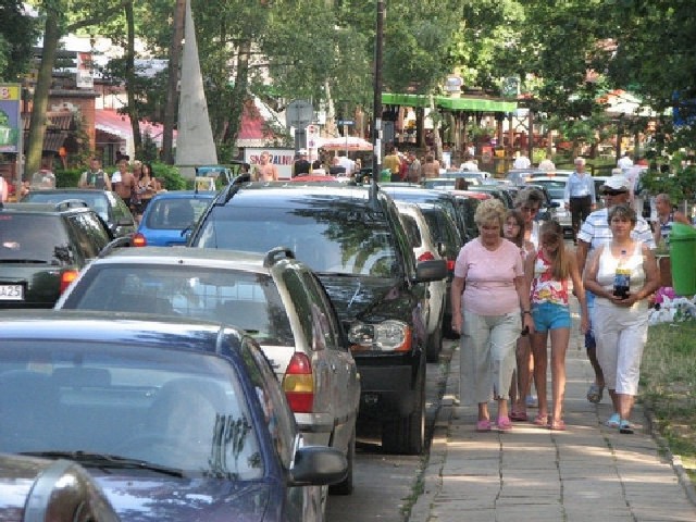 Nadmierny ruch samochodów to tylko jeden z problemów działkowców z Przyjezierza