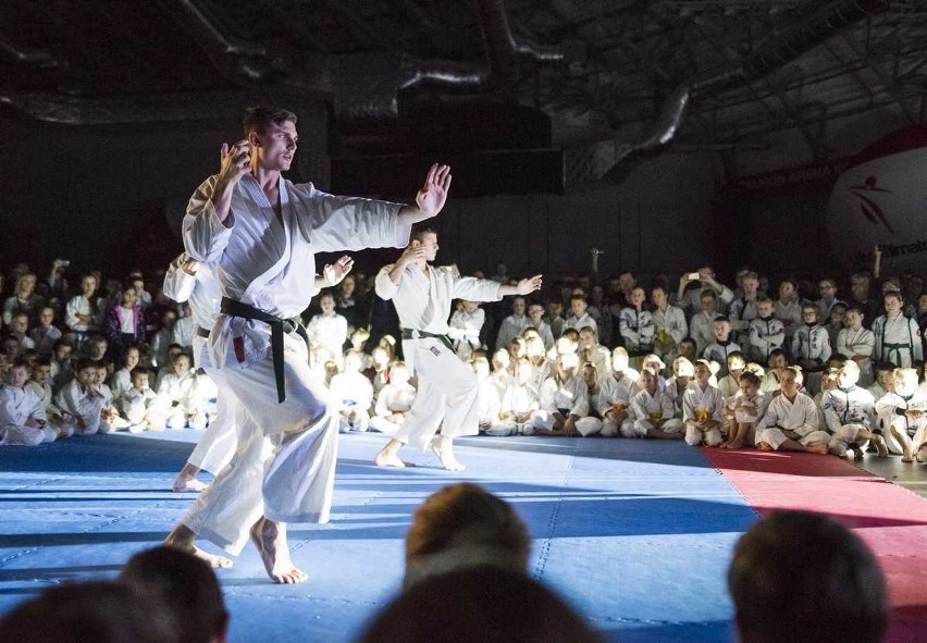 Prawie pół tysiąca młodych karatektów rywalizowało w Tauron Arenie Kraków